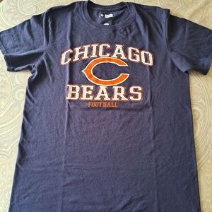 NFL Chicago Bears Navy and Orange Tee